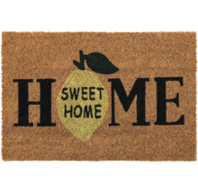 Fußmatte mit der Aufschrift Zuhause Süßes Zuhause