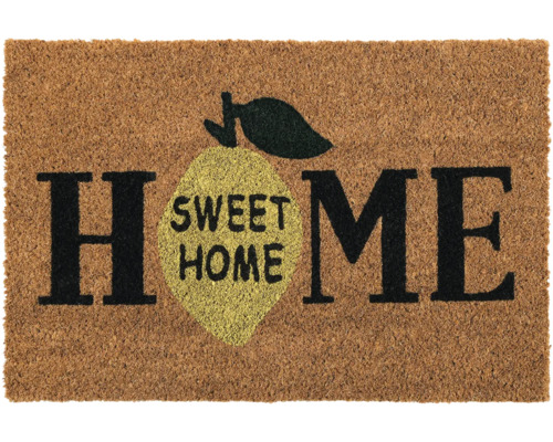 Fußmatte mit der Aufschrift Zuhause Süßes Zuhause