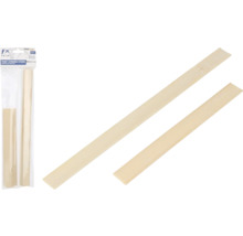 Holzfarbenmischstäbe, Sechs Stück