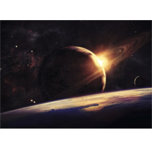 Illustration von Planeten im Weltraum