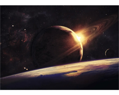 Illustration von Planeten im Weltraum