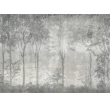 Dekorative Fototapete mit Waldmotiv für die Wandgestaltung