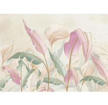 Illustration von Blättern für Wandgestaltung