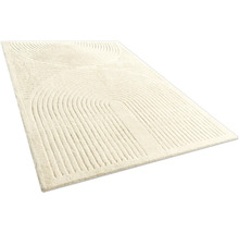 Rechteckiger Teppich mit geometrischem Muster