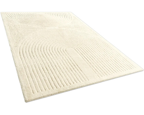 Rechteckiger Teppich mit geometrischem Muster