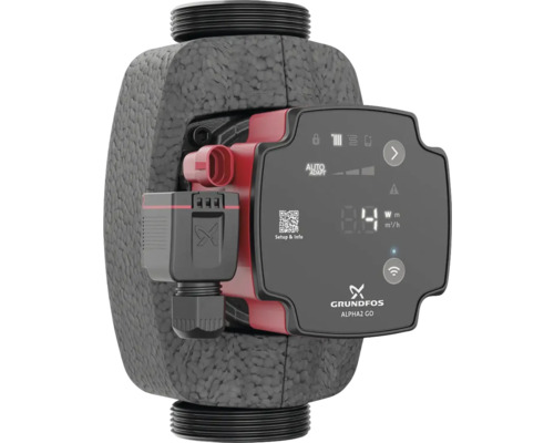 Grundfos Alpha2 GO Heizungspumpe mit Isolierung