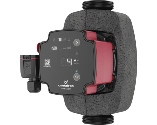Grundfos Alpha2 Go Heizungspumpe mit digitaler Anzeige