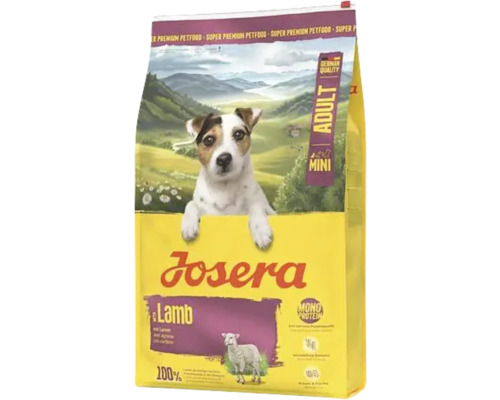 Josera Adult Mini Hundetrockenfutter mit Lamm im Futtersack