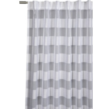 Gardine mit Streifenmuster für Fensterdekoration