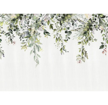 Dekorative Bordüre mit floralem Blätterdesign für Wandgestaltung