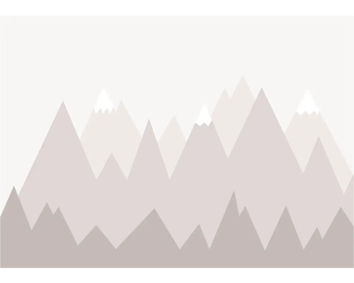 Illustration einer Berglandschaft