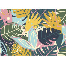 Illustration mit verschiedenen Blattformen