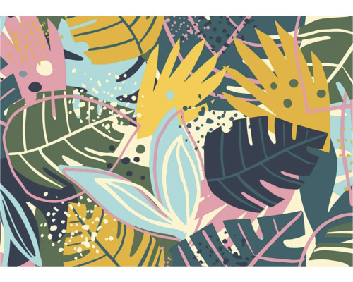 Illustration mit verschiedenen Blattformen