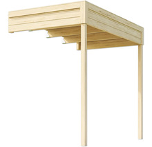 Holzunterstand mit Pfosten für den Außenbereich