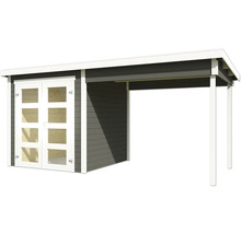 Gartenhaus mit Doppeltür und Anbau