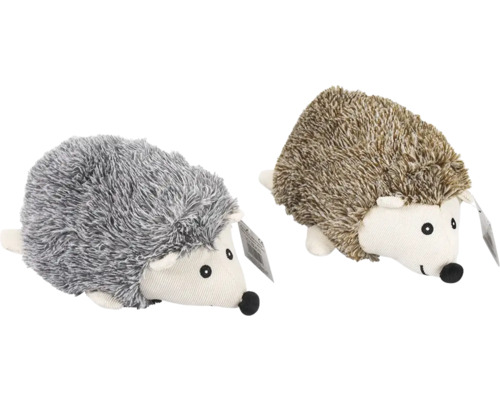 Zwei Igel-Plüschtiere