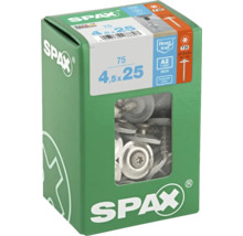 Spax Schrauben 4,5x25 Millimeter in grüner Verpackung