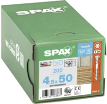 Spax Fassadenschrauben 4,5x50 Millimeter, 200 Stück Packung