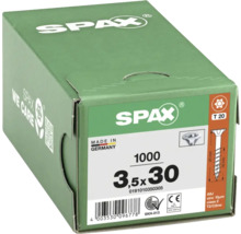 Schrauben der Größe 3,5x30 in einer Verpackung mit 1000 Stück