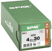 Spax Schrauben 4,5x30 mm, 1000 Stück in Kartonverpackung