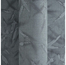 Graue textile Rollenware mit Blättermuster
