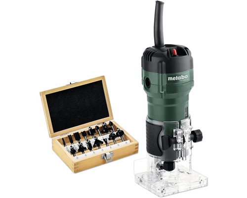 Metabo Oberfräse mit Fräser-Set in Holzkiste
