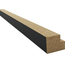 Holzdekorleiste mit Schattenfuge