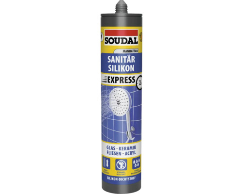 Soudal Dusche & Bad Express Silikon transparent 300 ml Soudal Sanitär Silikon Express Kartusche