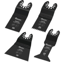 Verschiedene Qblades Sägeblätter für Holz, Kunststoff und Metall