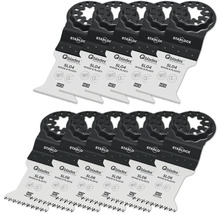 Mehrere Qblades Sägeblätter für Holz und Kunststoff mit Starlock Aufnahme