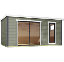 Gartenhaus mit Schiebetür und Fenster