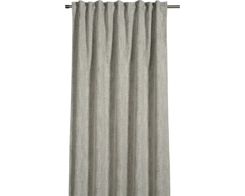 Vorhang aus Stoff mit Faltenbandaufhängung