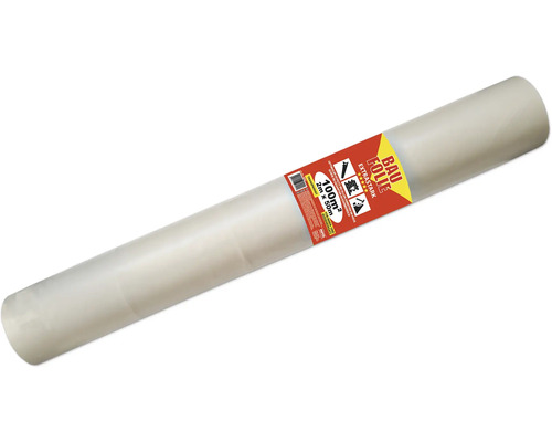 Rolle transparente Baufolie, 2 x 50 Meter