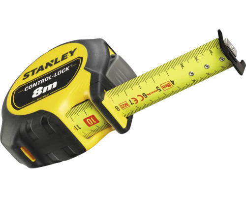 Stanley Rollbandmaß Control-Lock, 8 Meter