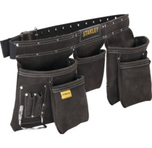 Stanley Werkzeuggürtel aus Leder mit mehreren Taschen
