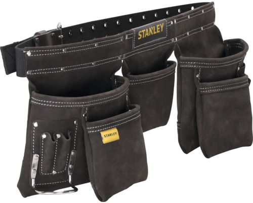 Stanley Werkzeuggürtel aus Leder mit mehreren Taschen