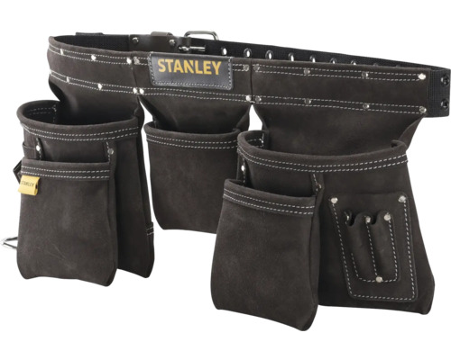 Stanley Werkzeughüfttasche aus Leder mit mehreren Taschen