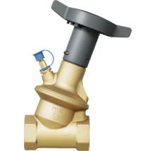 Schrägsitzventil aus Messing mit Handrad