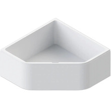 Eckduschtasse aus Sanitäracryl