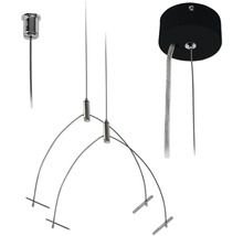 Seilaufhängung zur Befestigung von Lampen und anderen Gegenständen