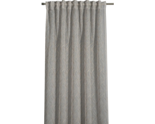 Gardine mit floralem Muster