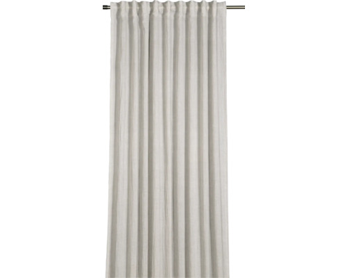Gardine mit Kräuselbandaufhängung