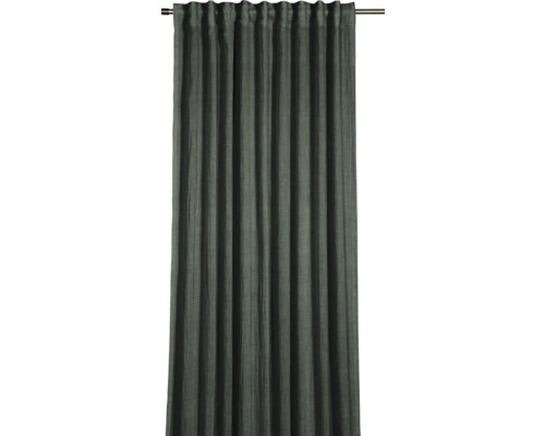 Gardine mit Kräuselbandaufhängung