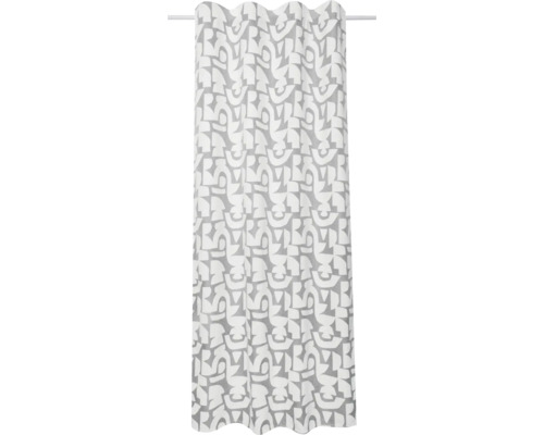 Textil Duschvorhang mit Muster