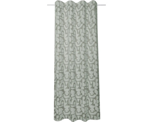 Gardine mit geometrischem Muster