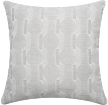 Quadratisches Dekokissen mit geometrischem Muster