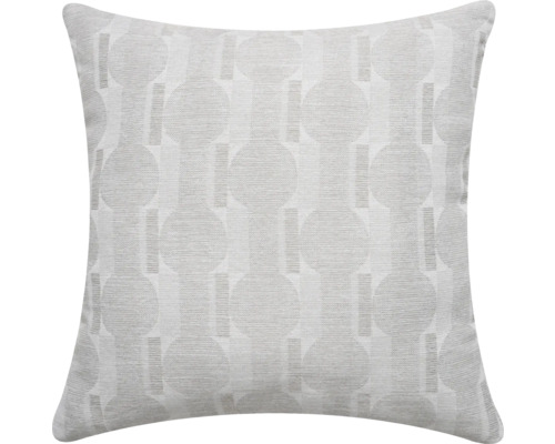 Quadratisches Dekokissen mit geometrischem Muster