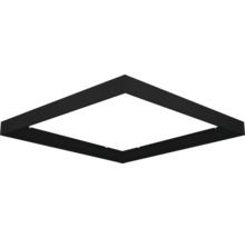 Quadratische Deckenleuchte in Schwarz