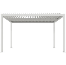 Freistehende Pergola mit Lamellendach für den Garten