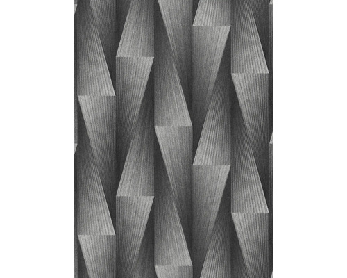 Vliestapete 10526-29 GMK Fashion for Walls 5 Grafik silber 10,05 x 0,53 m Abstrakte Grafik Tapete mit dreieckigen Formen